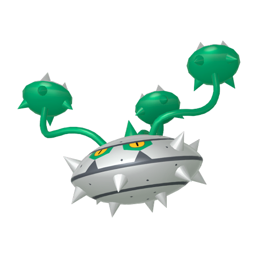 Ferrothorn - Grass/Steel type Pokemon from Pokemon Sword and Shield with stats, moves, and evolution data