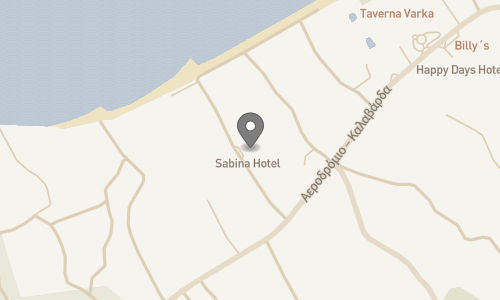 Lokation for Sabina Hotel