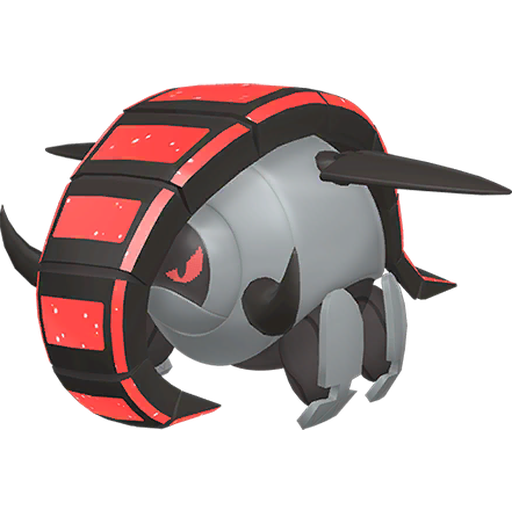 Iron-treads - Ground/Steel type Pokemon from with stats, moves, and evolution data