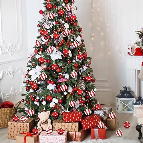 Wooden red candy windmill Christmas Tree decoration 2