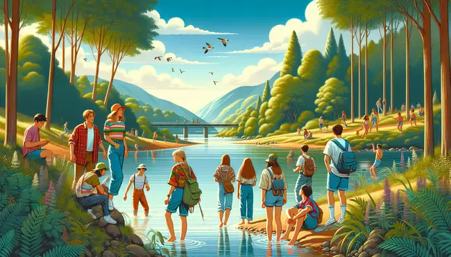 AI interpretation of Chattahoochee by Alan Jackson