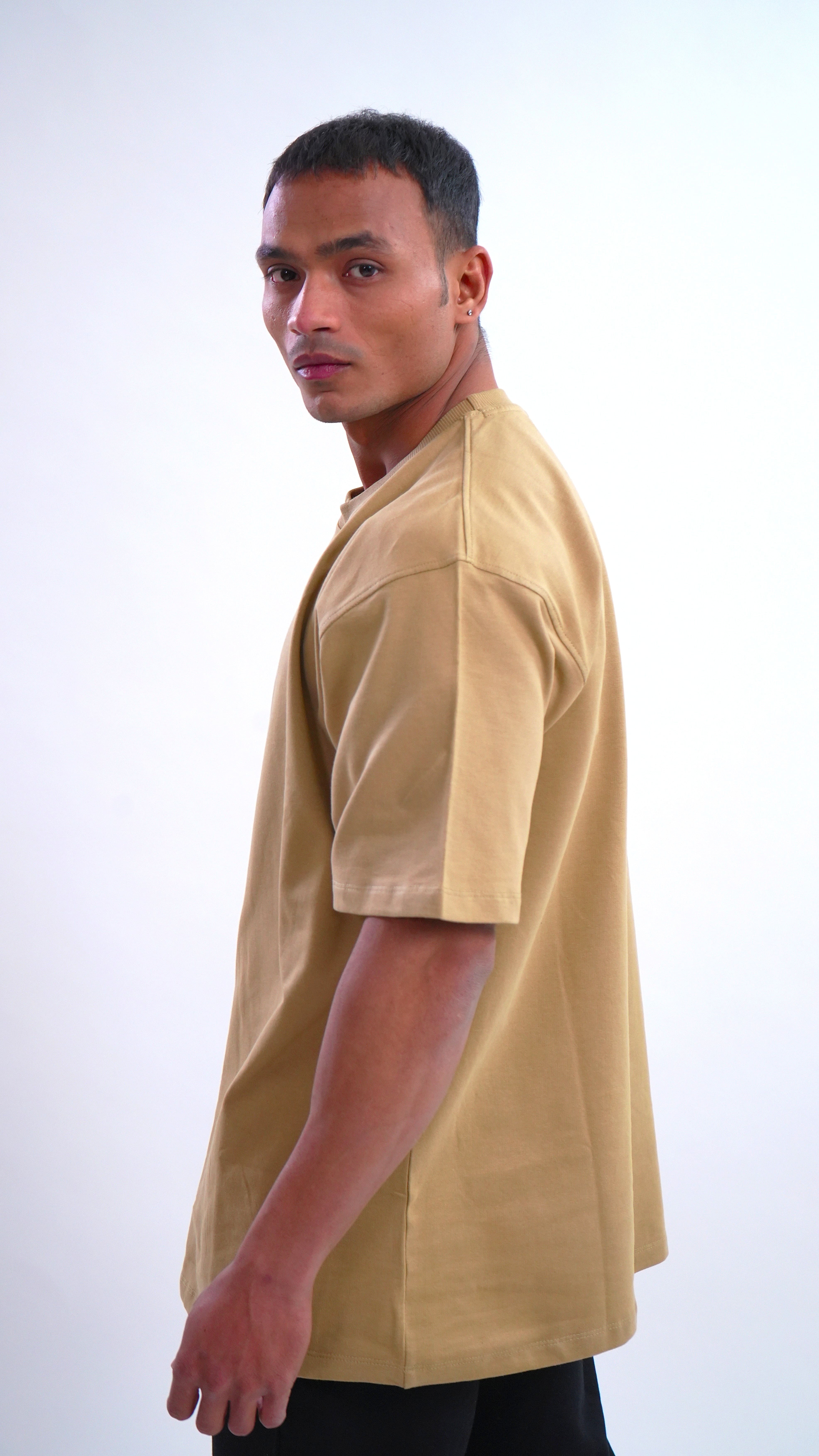 Oversized Solid T-Shirt