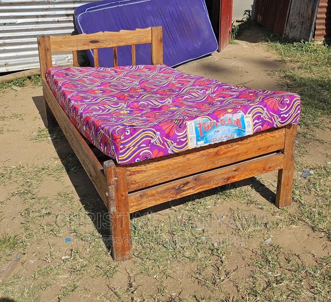 Second Hand bed with mattress 2
