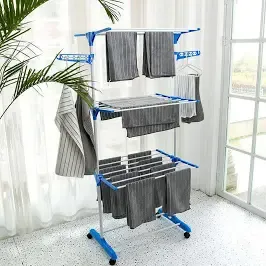 3 layer Portable Cloth rack 3