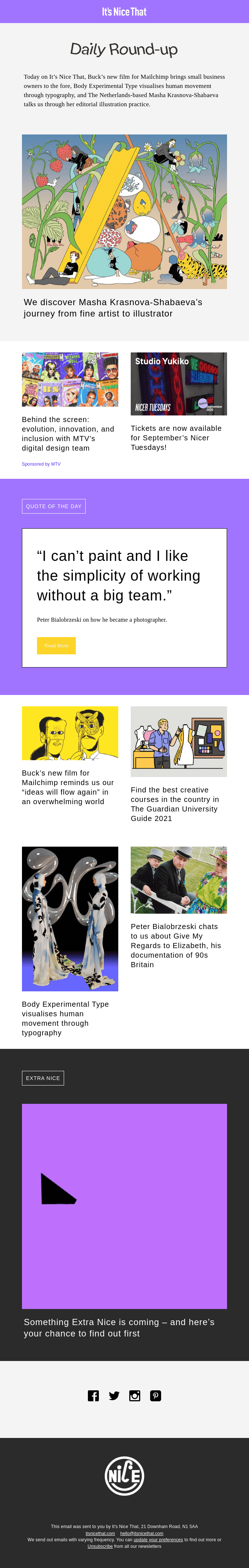 The Daily Round Up