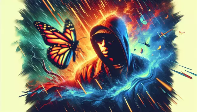 The meaning of Butterfly Effect by Travis Scott AI interpretation of Butterfly Effect by Travis Scott
