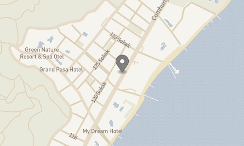Lokation for Emre Hotel & Emre Beach Hotel