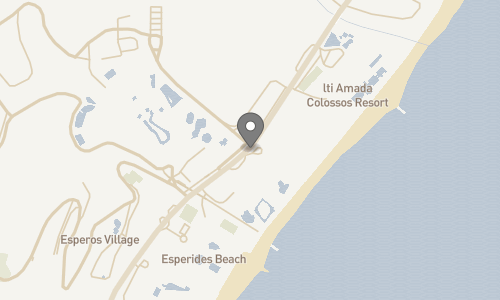 Lokation for Esperos Mare Hotel