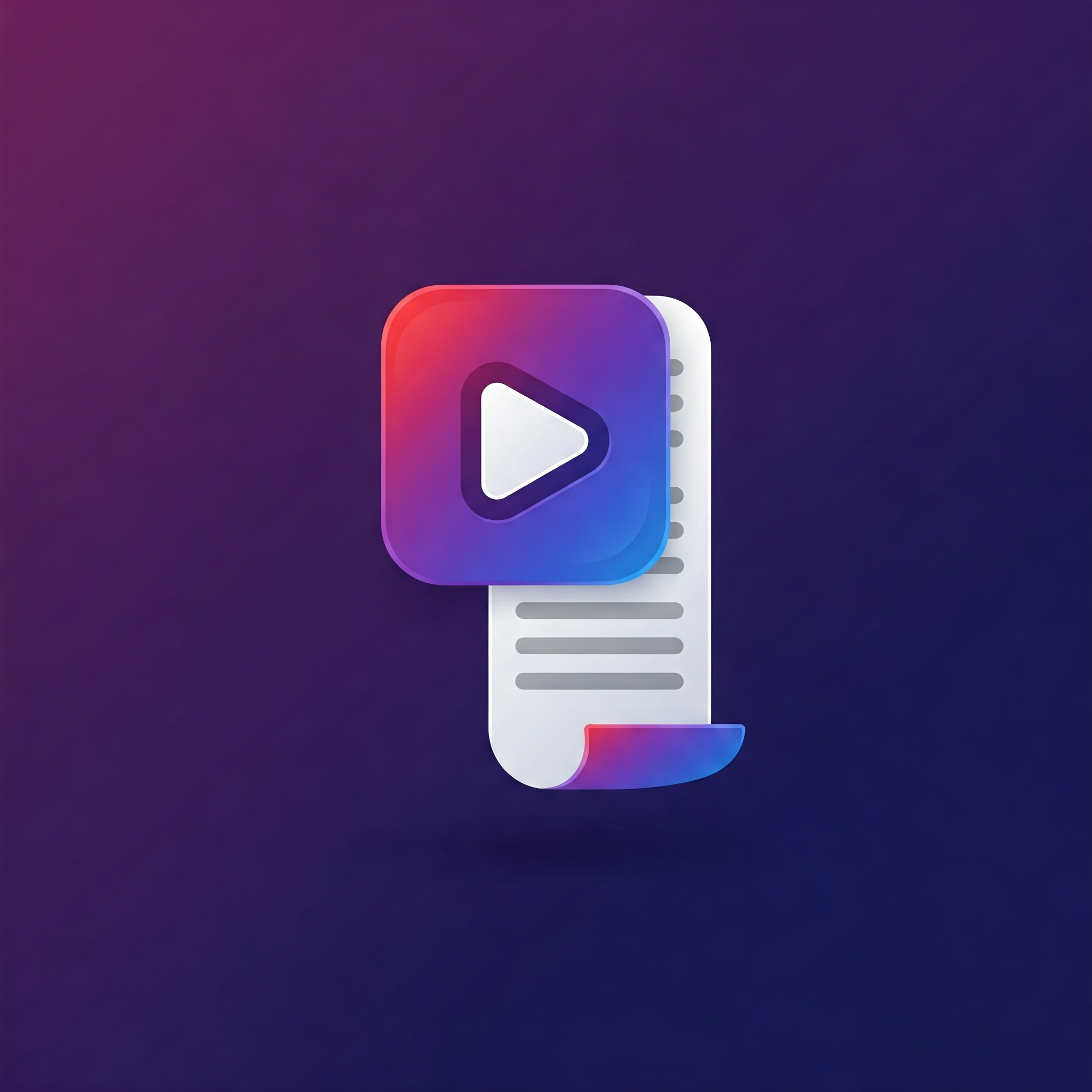 yt transcript logo