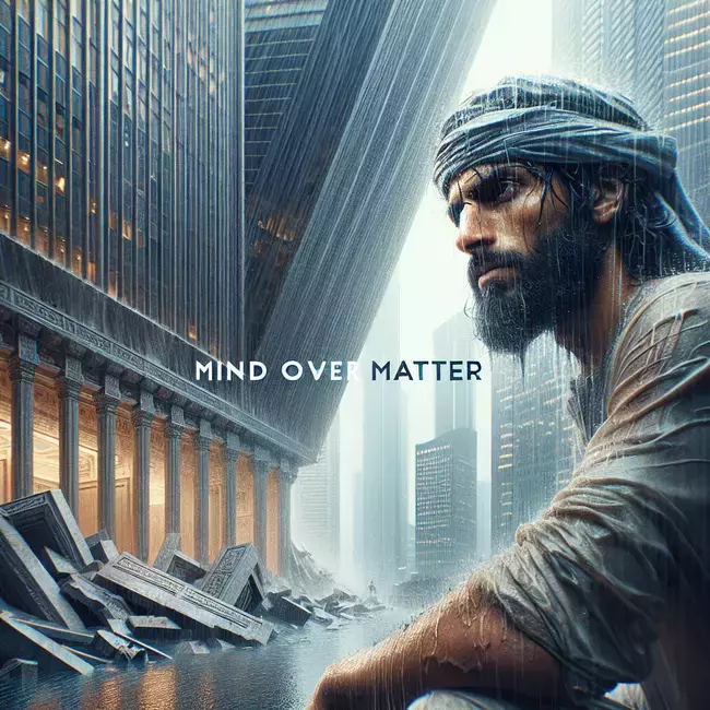 The meaning of Mind Over Matter by Young The Giant AI interpretation of Mind Over Matter by Young The Giant
