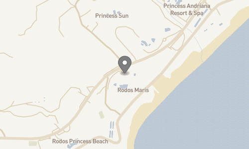 Lokation for Mitsis Rodos Village Beach Hotel & Spa