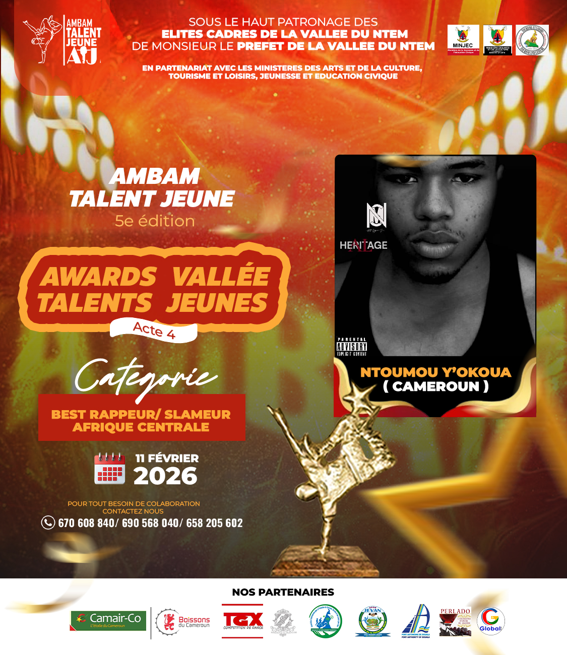 Ntoumou Y'Okoua RAC - Ambam Talent Jeune Awards | Votez maintenant