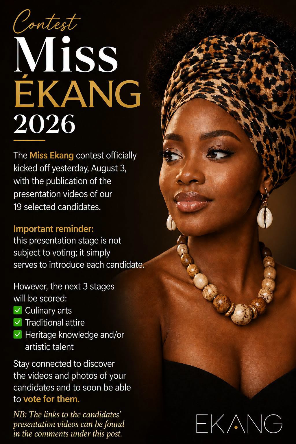 Contest Miss Ékang