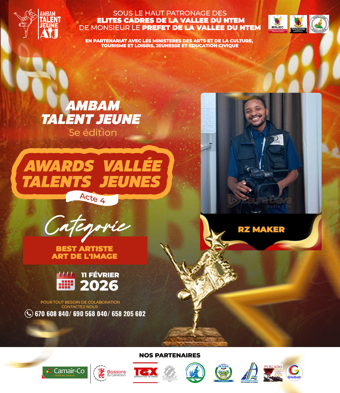 RZ Maker - Ambam Talent Jeune Awards | Votez maintenant