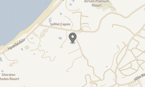 Lokation for Dionysos Hotel