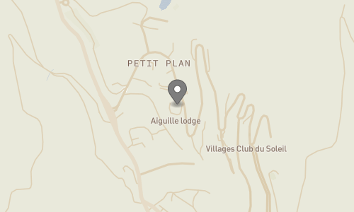 Lokation for Hotel Aiguille Lodge