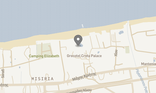 Lokation for Grecotel Creta Palace