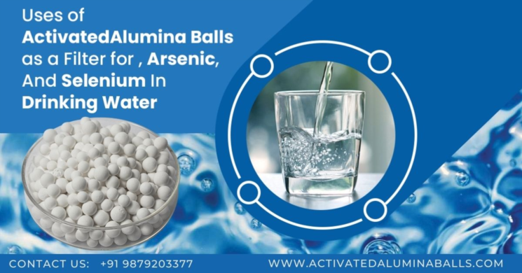 Activated alumina balls for arsenic & fluoride removal