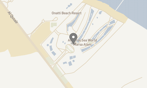 Lokation for Pickalbatros Sea World Resort El Quseir Hotel 