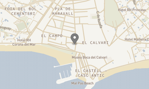 Lokation for Hotel Villa España