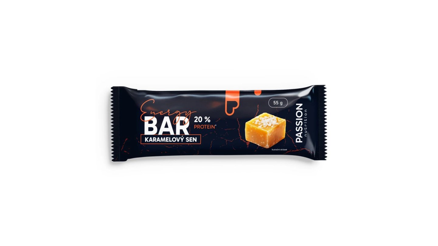 Passion Energy bar Karamelový sen 55g