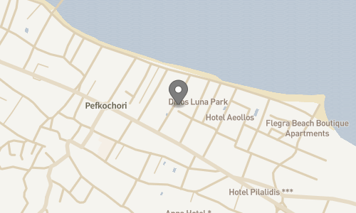 Lokation for Pella House Studios & Lejligheder