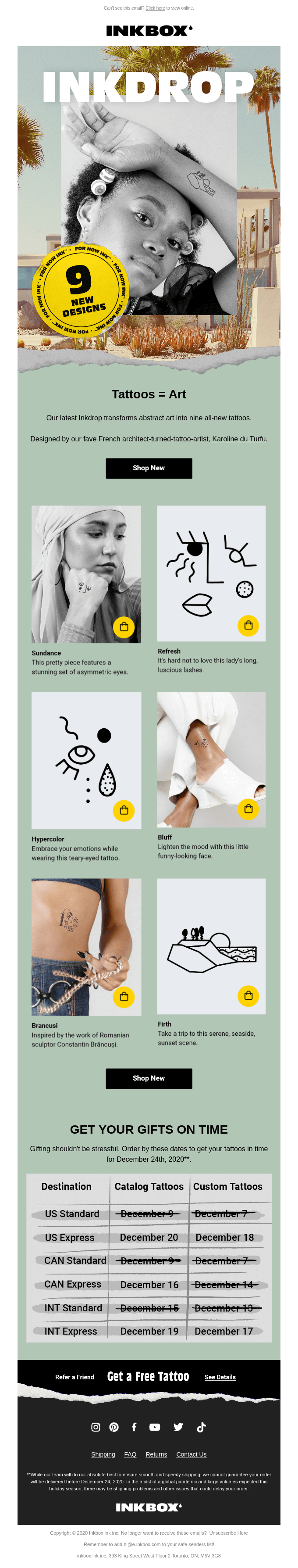 These New Abstract Tattoos