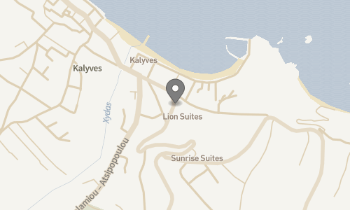 Lokation for Kalyves Beach