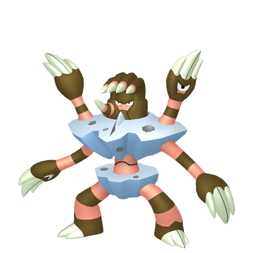Barbaracle - Rock/Water type Pokemon from Pokemon Sword and Shield with stats, moves, and evolution data