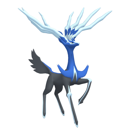 Xerneas - Fairy type Pokemon from Pokemon X and Y with stats, moves, and evolution data