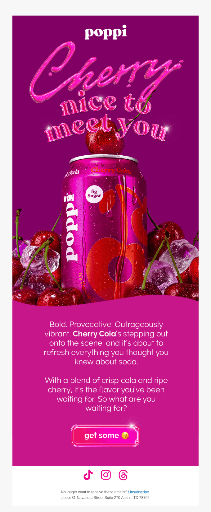 New Did Someone Say Cherry Cola