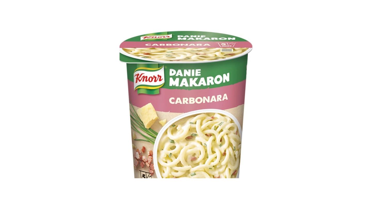 Instatní těstoviny carbonara