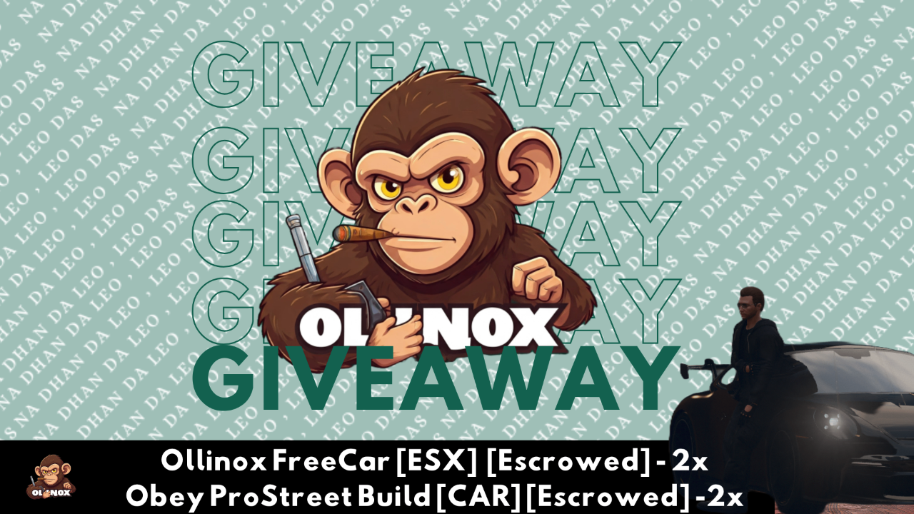 š Ollinox Scripts March Giveaway ā Win Exclusive FiveM Assets! š