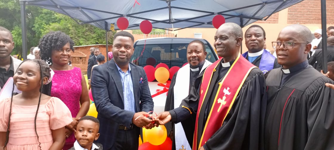 Akatswiri Holdings Limited Donates Vehicle to Zomba CCAP.