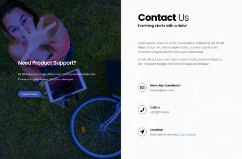 Electronic Product Contact Us 2