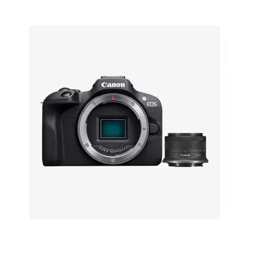 Canon EOS R100 Single Lens-RF-S 18-45mm f/4.5-6.3 IS STM lens
