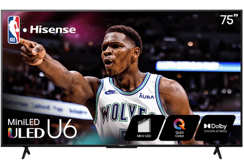 Hisense 75" 75U6N PRO MINILED ULED SMART TV - 4K