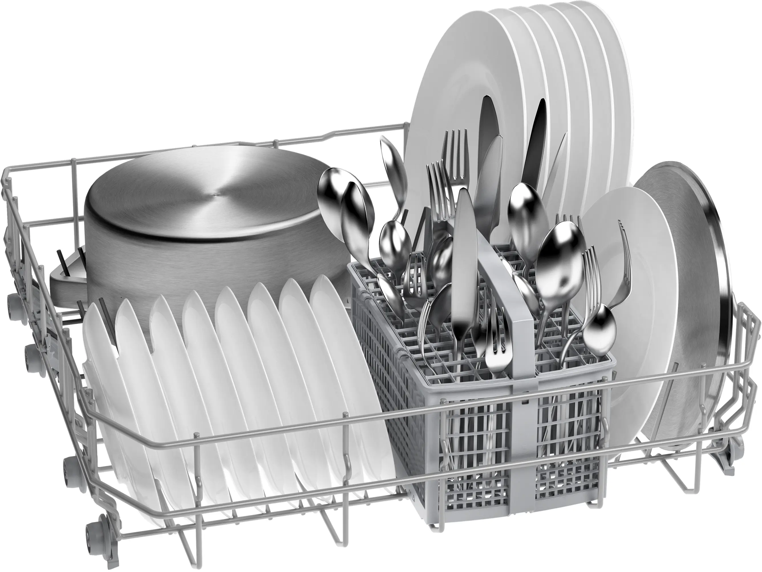 Bosch SMS26AI00M Dishwasher, 12 Place Setting - Silver