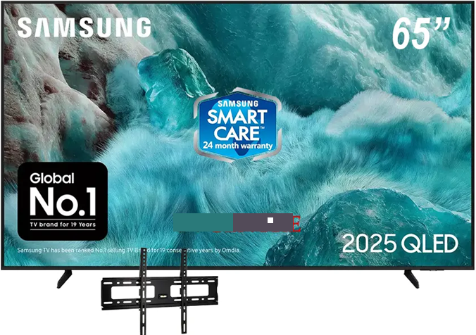 Samsung 65″ Q7F QLED 4K Vision AI Smart TV (New Model) – 65Q7FAAU