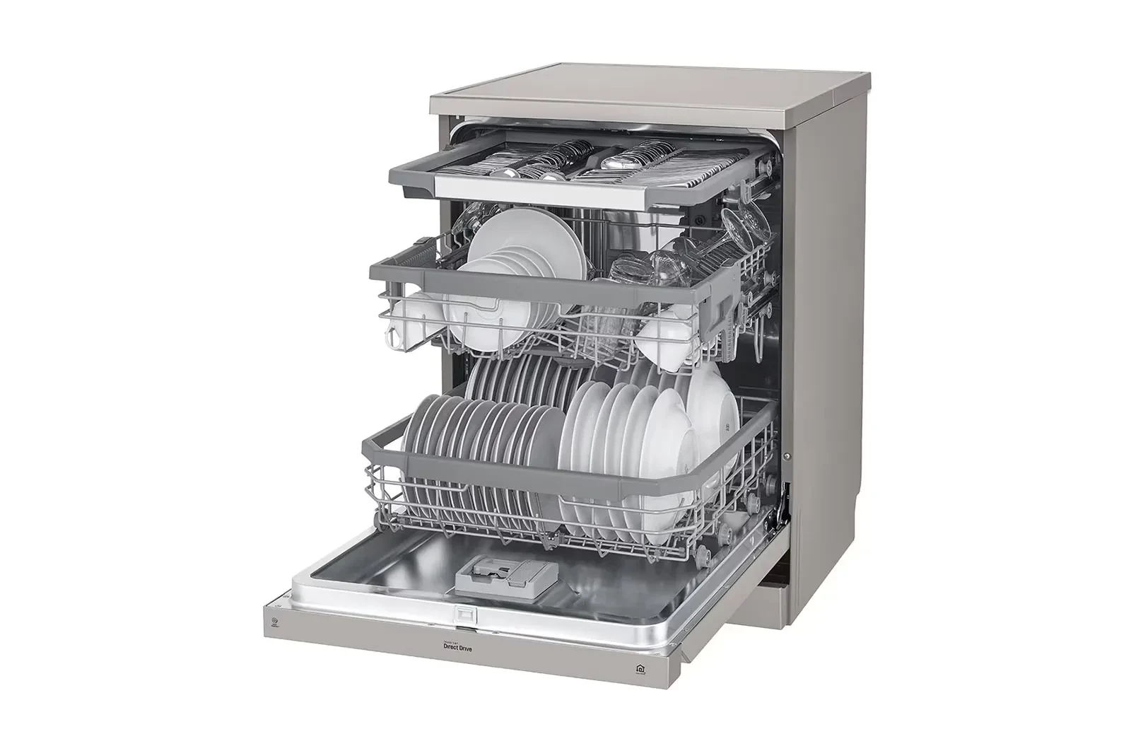 LG DFC435FP Dishwasher 14 place setting - Silver