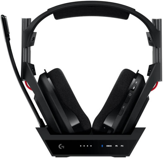 Logitech Astro A50 LIGHTSPEED Wireless Gaming Headset + Base Station (Gen 5), PRO-G GRAPHENE, Switch Between 3 Systems, USB-C to Xbox, PS5, PC/Mac or 