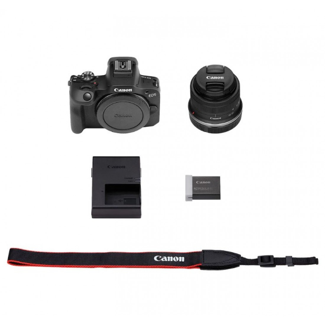 Canon EOS R100 Single Lens-RF-S 18-45mm f/4.5-6.3 IS STM lens