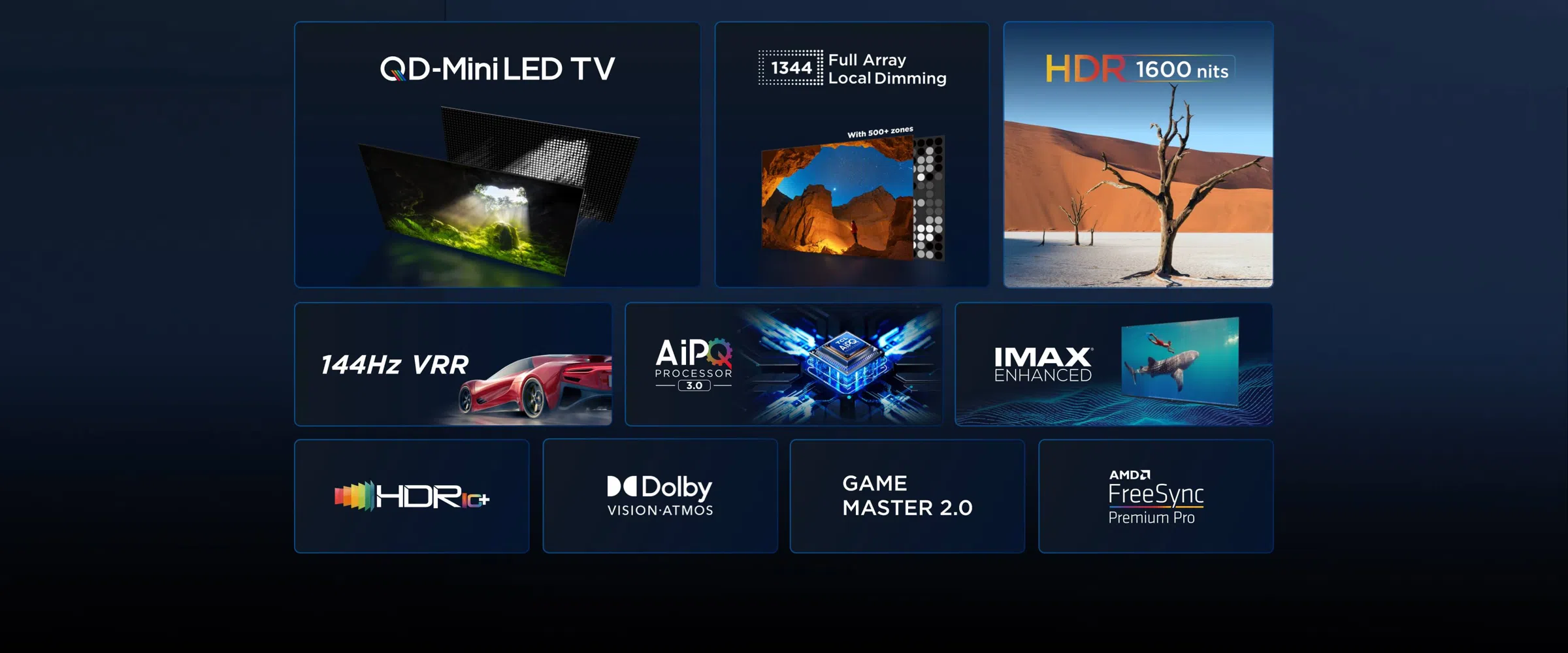 TCL 65 Inch QD-Mini LED 4K TV with Dolby Vision (65C755) in Kenya