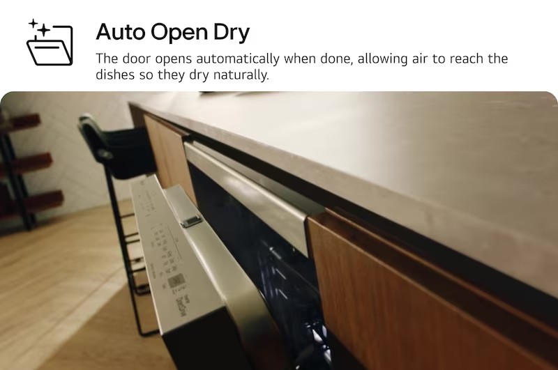 LG DFC287HMS Dishwasher 14 place setting - Matte Black