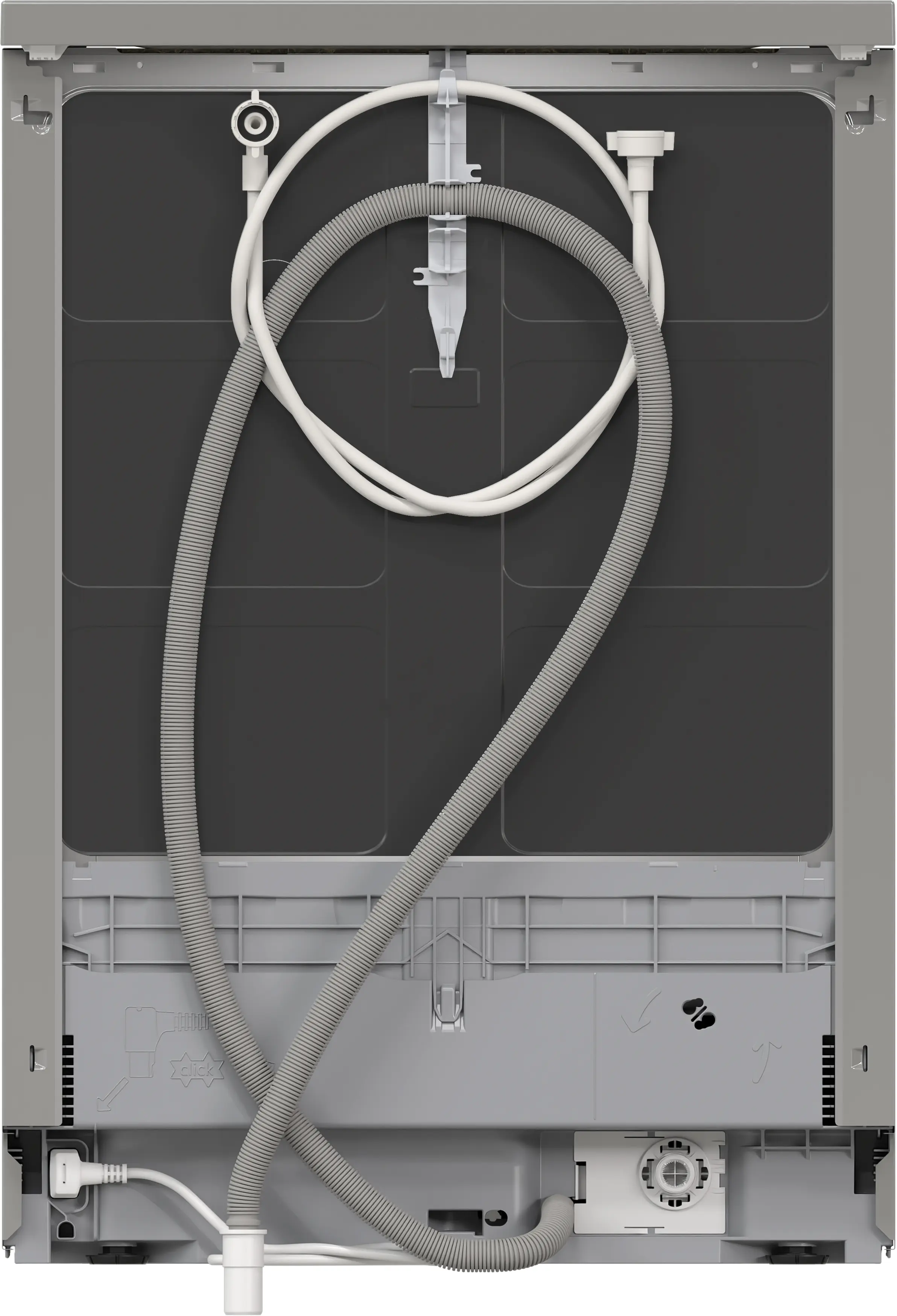 Bosch SMS26AI00M Dishwasher, 12 Place Setting - Silver