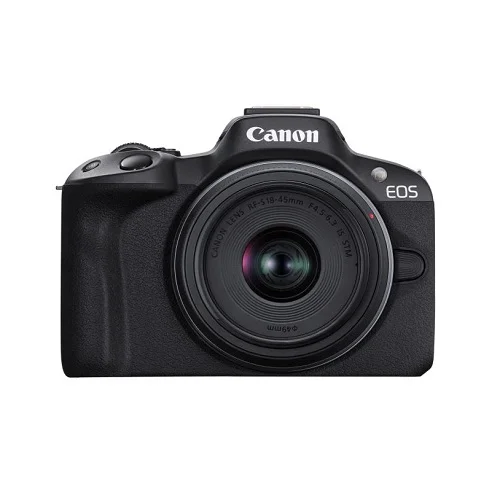 Canon EOS R50 Single Lens-RF-S 18-45mm f/4.5-6.3 IS STM