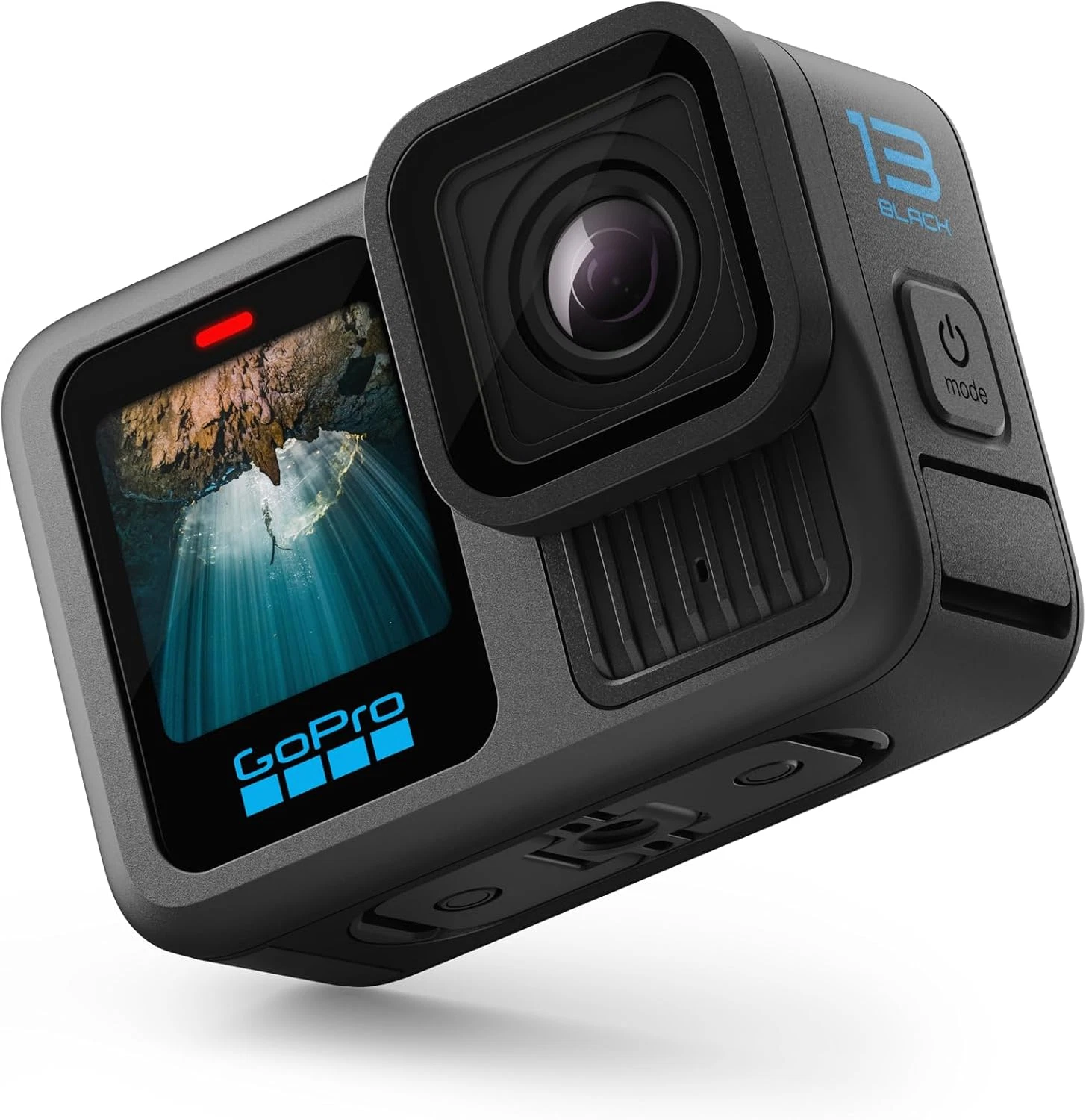 GoPro HERO13 Black Action Video Camera, 5.3K60 Video, 27MP Photos, Waterproof