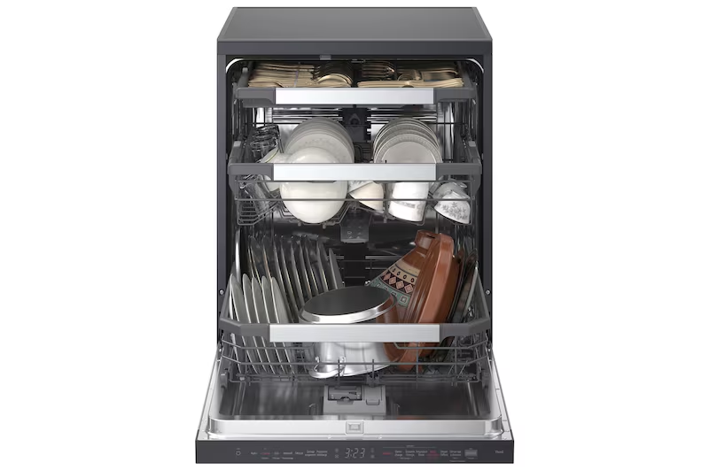 LG DFC287HMS Dishwasher 14 place setting - Matte Black