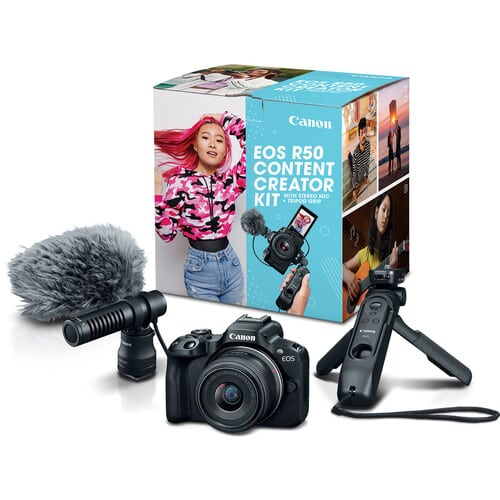 Canon EOS R50 V Content Creator Kit