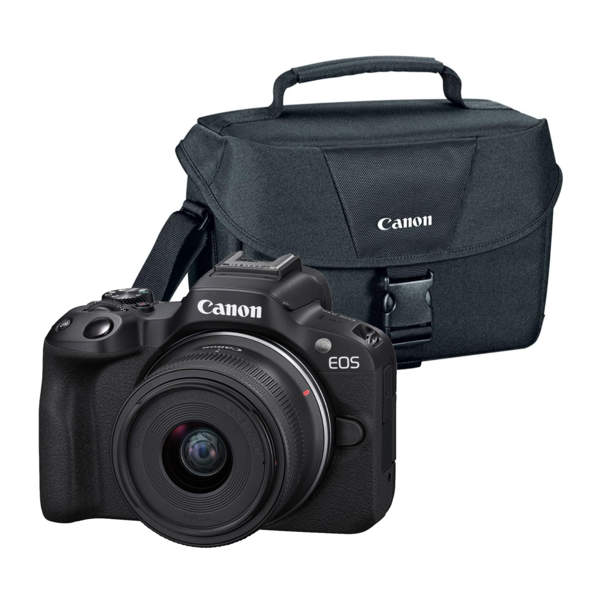 Canon EOS R50 Single Lens-RF-S 18-45mm f/4.5-6.3 IS STM